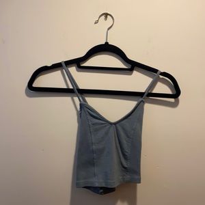 BLUE/GREY Crop Top - TRULY MADLY DEEPLY BRAND